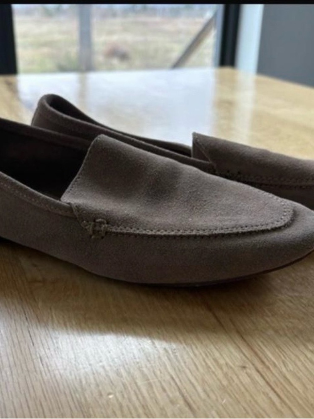 a new day Men's Suede Loafers in Brown
